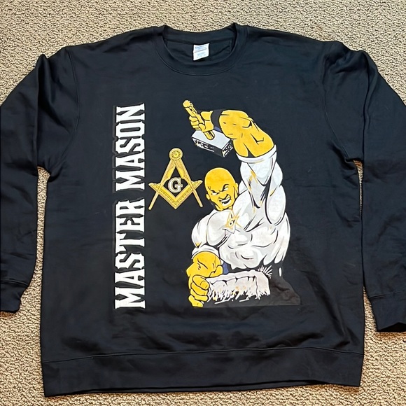 Incredible Master Mason Men's Crewneck Sweatshirt XL - Picture 1 of 4
